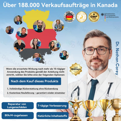 👨‍⚕️🏅Zvoevo® DoubleNano COPD-Linderungspflaster (💝 Gezielte Behandlung bei Husten, Atemnot, Keuchen, Schleim, verstopfter Nase, Bronchitis, Allergiesymptomen und allgemeinen Lungenbeschwerden 🫁)