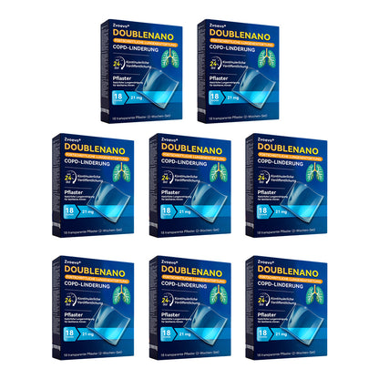 👨‍⚕️🌟Zvoevo® DoubleNano COPD-Linderungspflaster (💝 Gezielte Behandlung bei Husten, Atemnot, Keuchen, Schleim, verstopfter Nase, Bronchitis, Allergiesymptomen und allgemeinen Lungenbeschwerden 🫁)