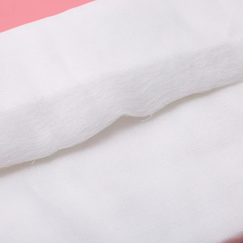 100 Stück Einweg-Gesichtsmasken-Vlies – Weiche Kosmetik-Gaze für Gesichtsmasken, Hautpflege und Beauty-Anwendungen