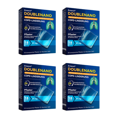 👨‍⚕️🌟Zvoevo® DoubleNano COPD-Linderungspflaster (💝 Gezielte Behandlung bei Husten, Atemnot, Keuchen, Schleim, verstopfter Nase, Bronchitis, Allergiesymptomen und allgemeinen Lungenbeschwerden 🫁)